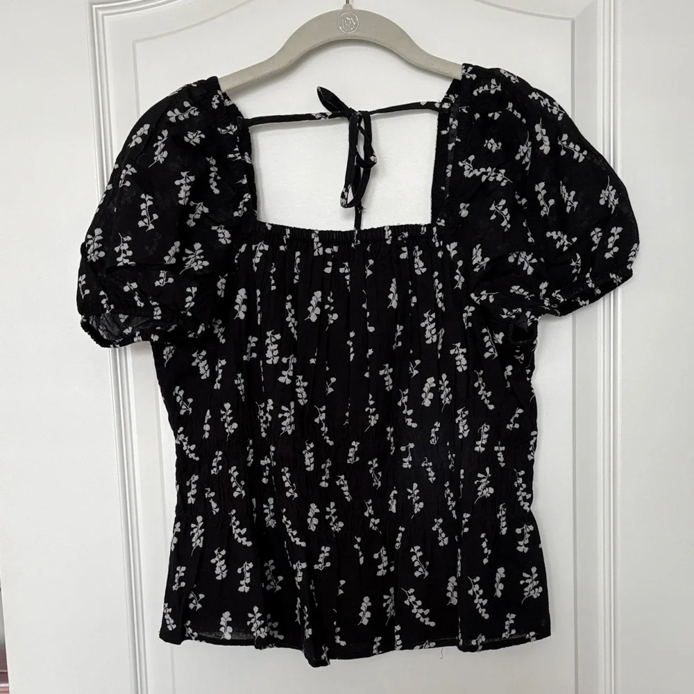 MELROSE and MARKET puff sleeve top - Picture 3 of 9